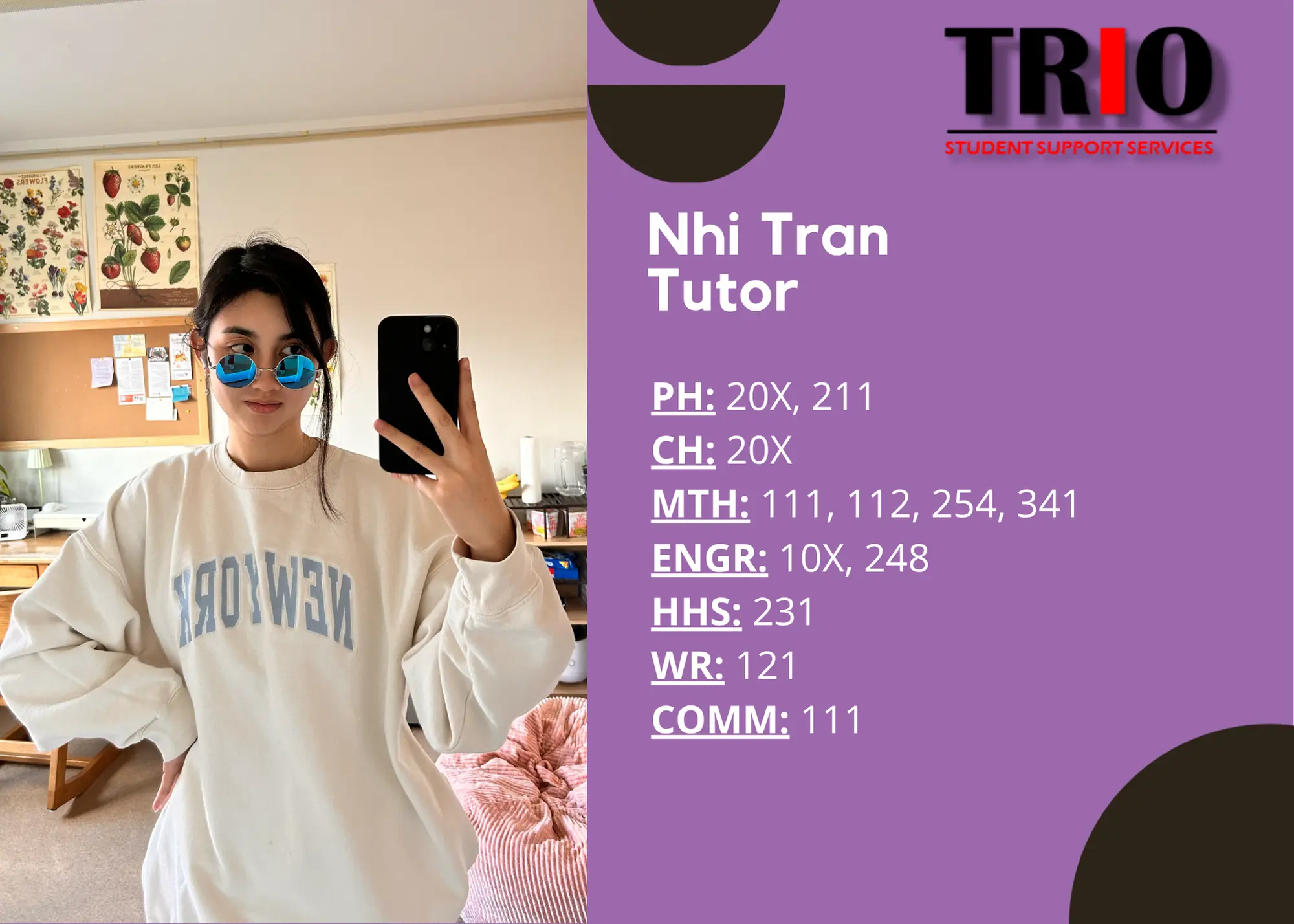 Nhi Tran TRIO Tutor