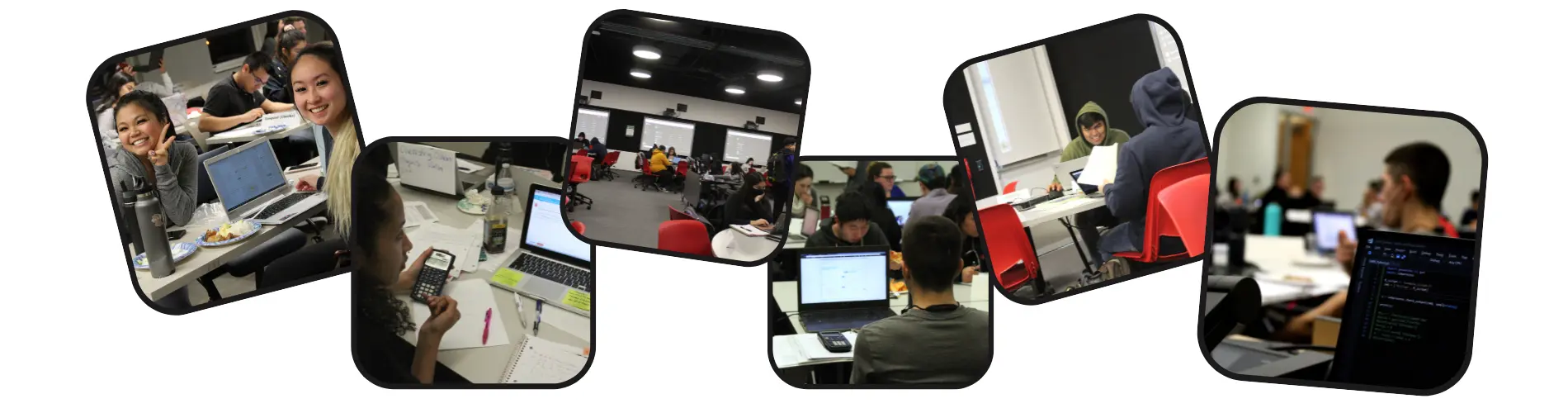 TRIO students at study sessions
