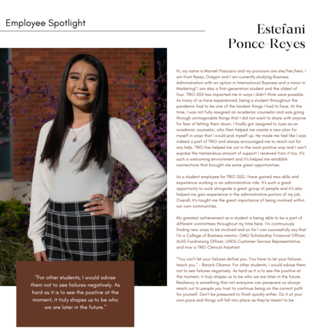 Student spotlight